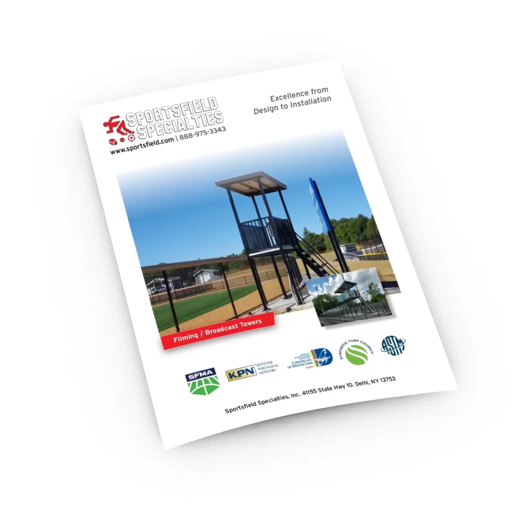 Filming / broadcast towers brochure cover