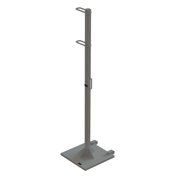 3D Rendering of a finish line camera support post