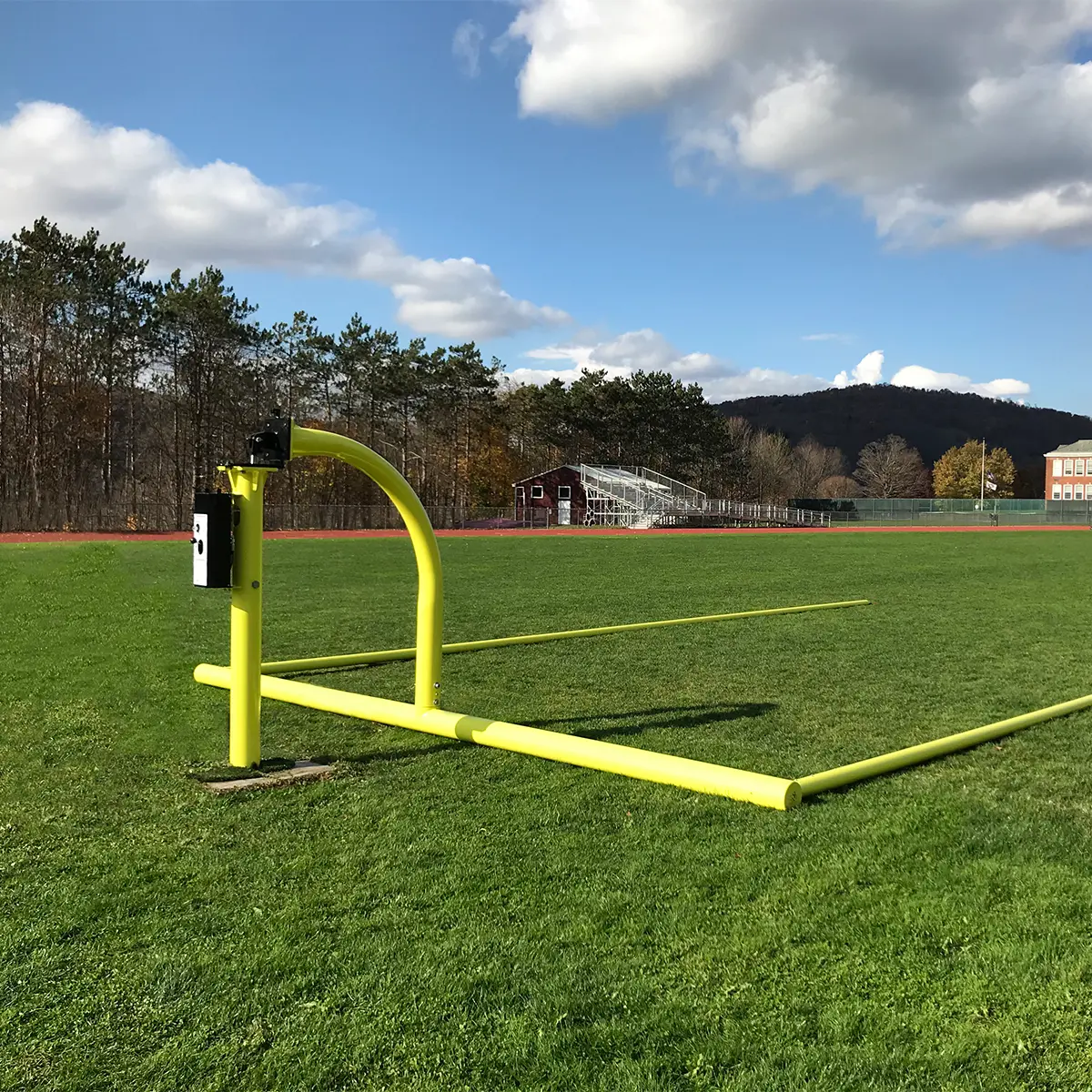 Gooseneck Hinged Football Goals Are the Perfect Solution for Multi-Use Sports Facilities