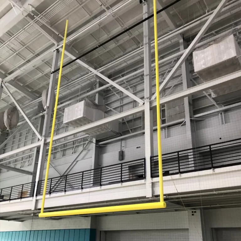 Hanging Retractable Football Netting Systems