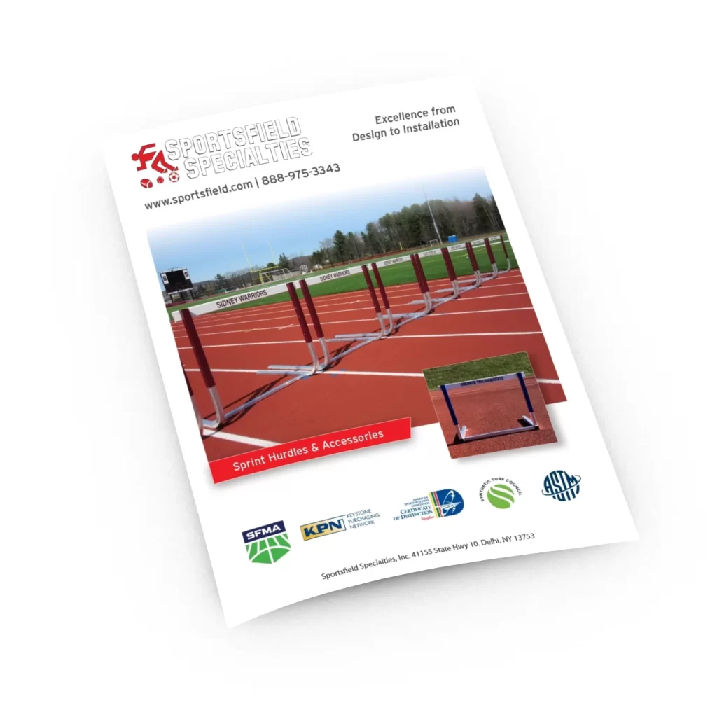 Sprint hurdles & accessories brochure cover