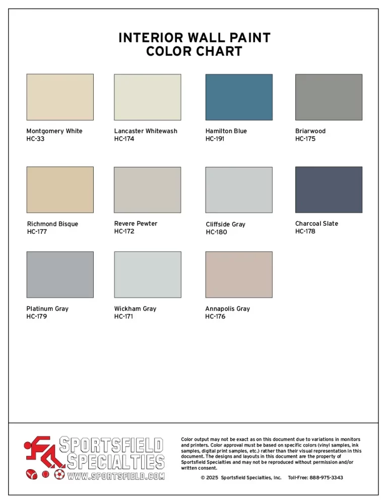 interior wall paint color chart cover