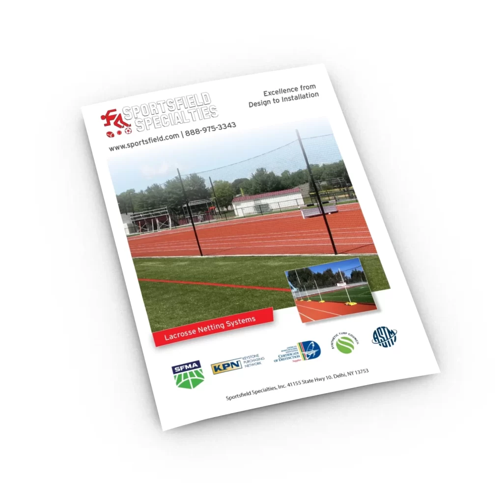 Lacrosse netting systems brochure cover