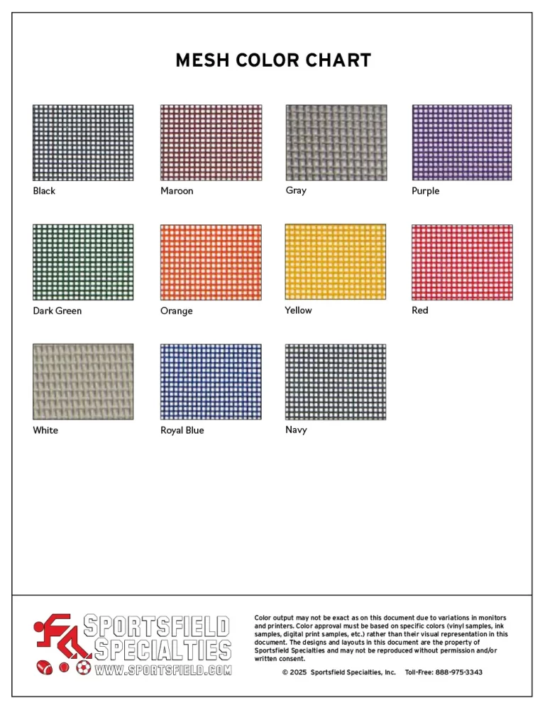 mesh color chart cover