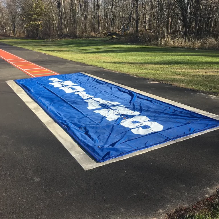 Weighted Mesh & Vinyl Sand Pit Covers