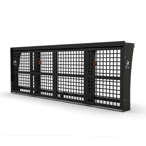 3d rendering of a modular drink rail system