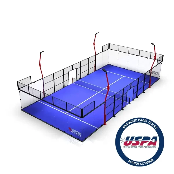 PaDelhi™ Indoor Full Panoramic Padel Court Systems