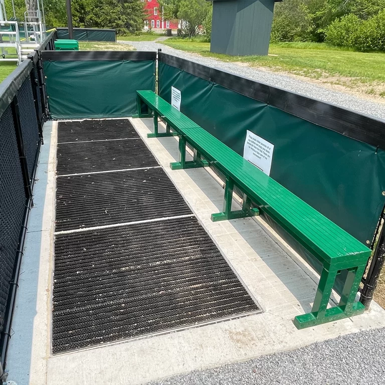 Pedestrian Synthetic Turf Infill Containment Systems