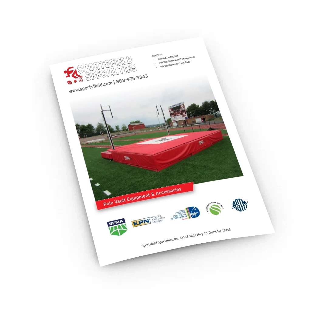 Pole vault equipment & accessories brochure cover