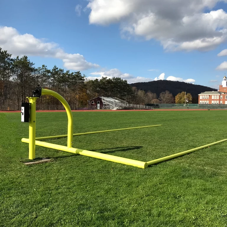 Rotating Gooseneck Hinged AdjustRight® Football Goal Posts