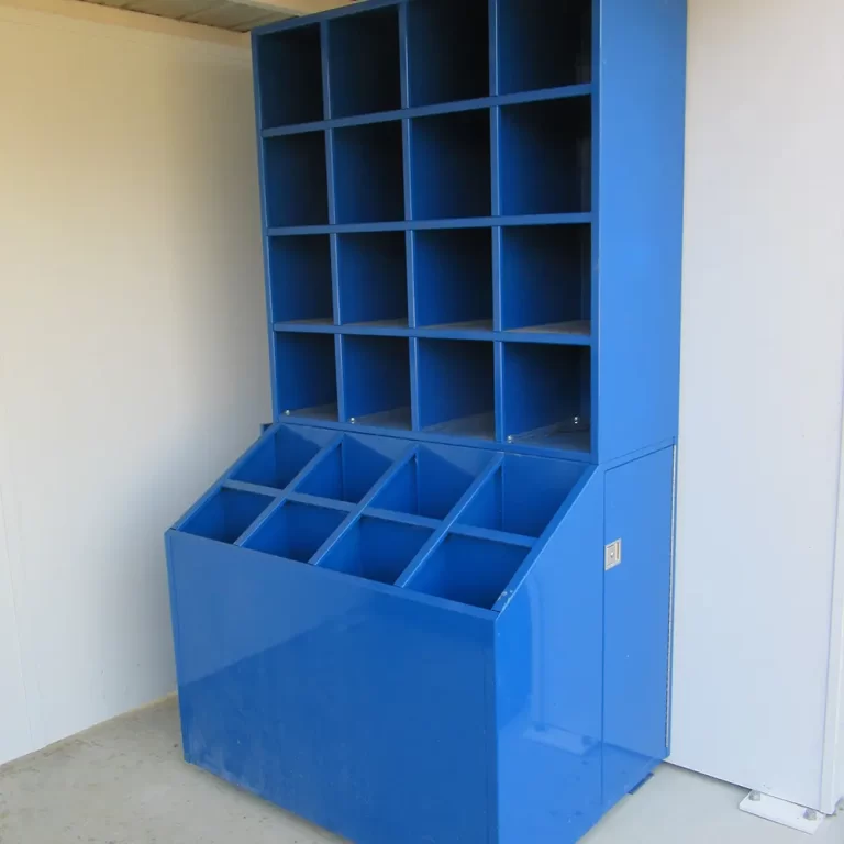 Stand-Up Bat & Helmet Storage Units