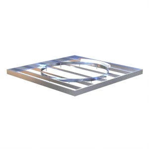 a 3d rendering of the Throwform® throwing pad forming system