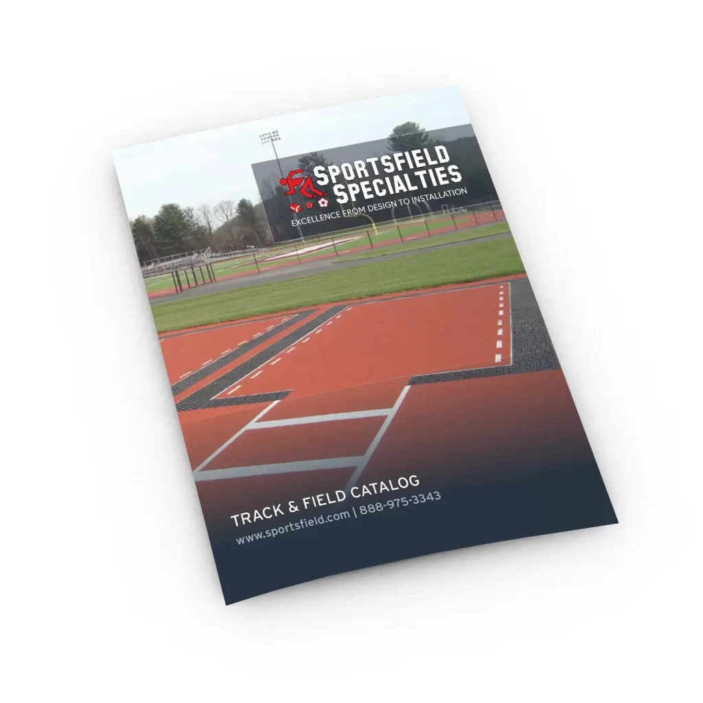 Track & field catalog cover