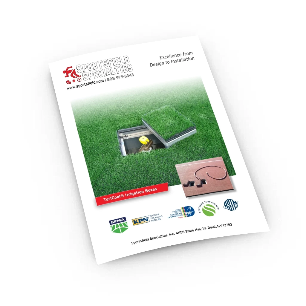 TurfCool® Irrigation Boxes brochure cover